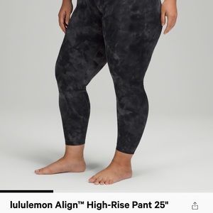 Lululemon Align 25” Diamond Dye Grey